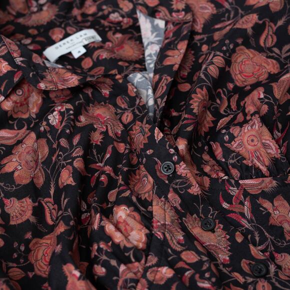 Derek Lam 10 Crosby x RTR Collared Floral Midi Floral Print Dress - Picture 7 of 10